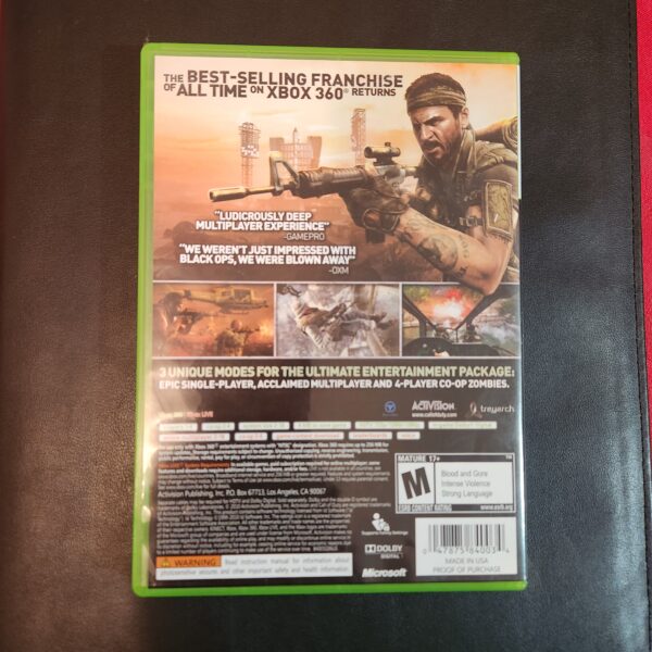 Call of Duty Black Ops - For XBOX 360 - Image 3